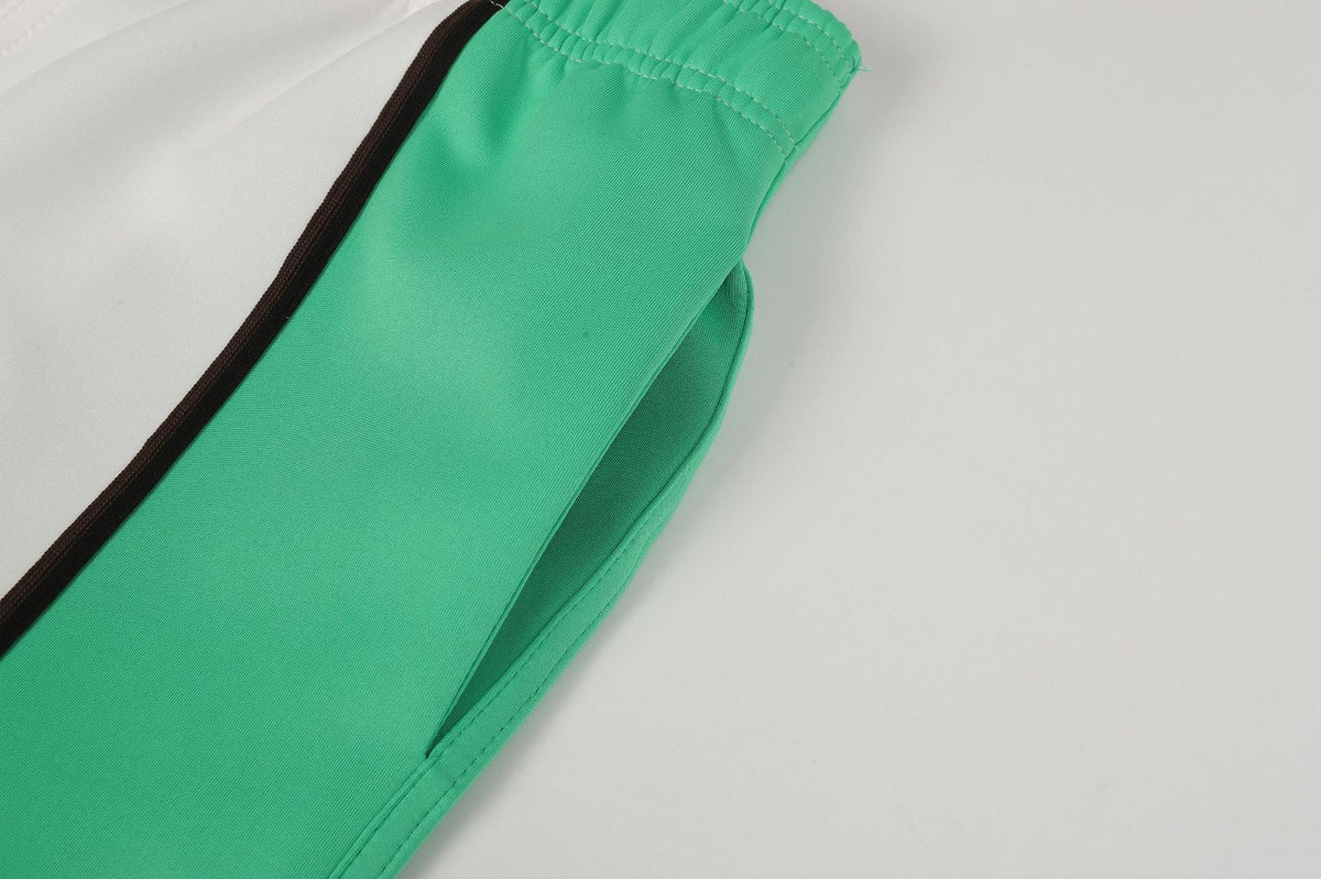 Denim Tears Green White Track Pants DENIM TEARS