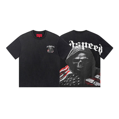 GODSPEED  Men's Black L.O.T.F Crew Neck T-Shirt Godspeed