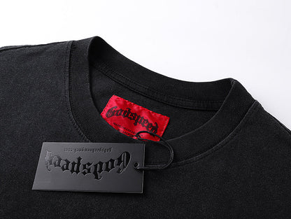 GODSPEED  Men's Black L.O.T.F Crew Neck T-Shirt Godspeed