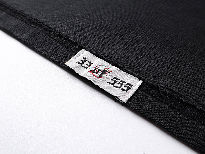 GODSPEED  Men's Black L.O.T.F Crew Neck T-Shirt Godspeed