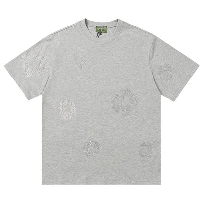 Denim Tears Cashmere Swarovski Cotton Wreath T-Shirts DENIM TEARS