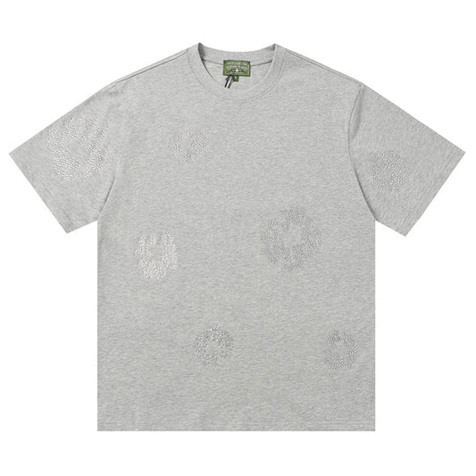 Denim Tears Cashmere Swarovski Cotton Wreath T-Shirts DENIM TEARS