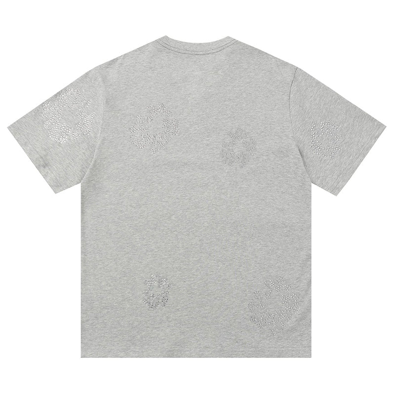Denim Tears Cashmere Swarovski Cotton Wreath T-Shirts DENIM TEARS
