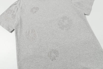 Denim Tears Cashmere Swarovski Cotton Wreath T-Shirts DENIM TEARS