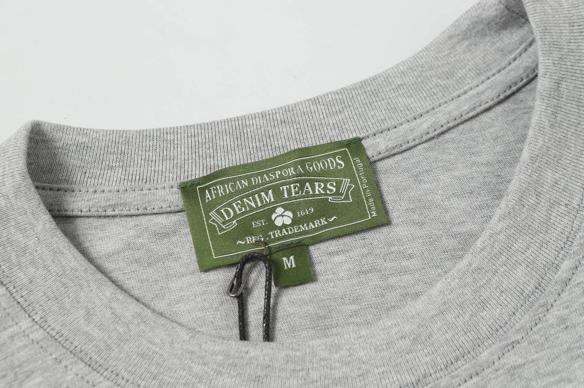 Denim Tears Cashmere Swarovski Cotton Wreath T-Shirts DENIM TEARS