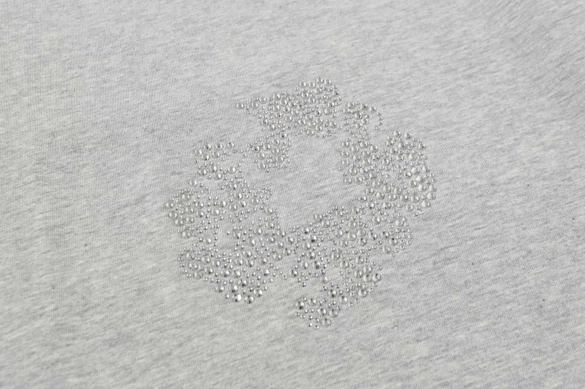 Denim Tears Cashmere Swarovski Cotton Wreath T-Shirts DENIM TEARS