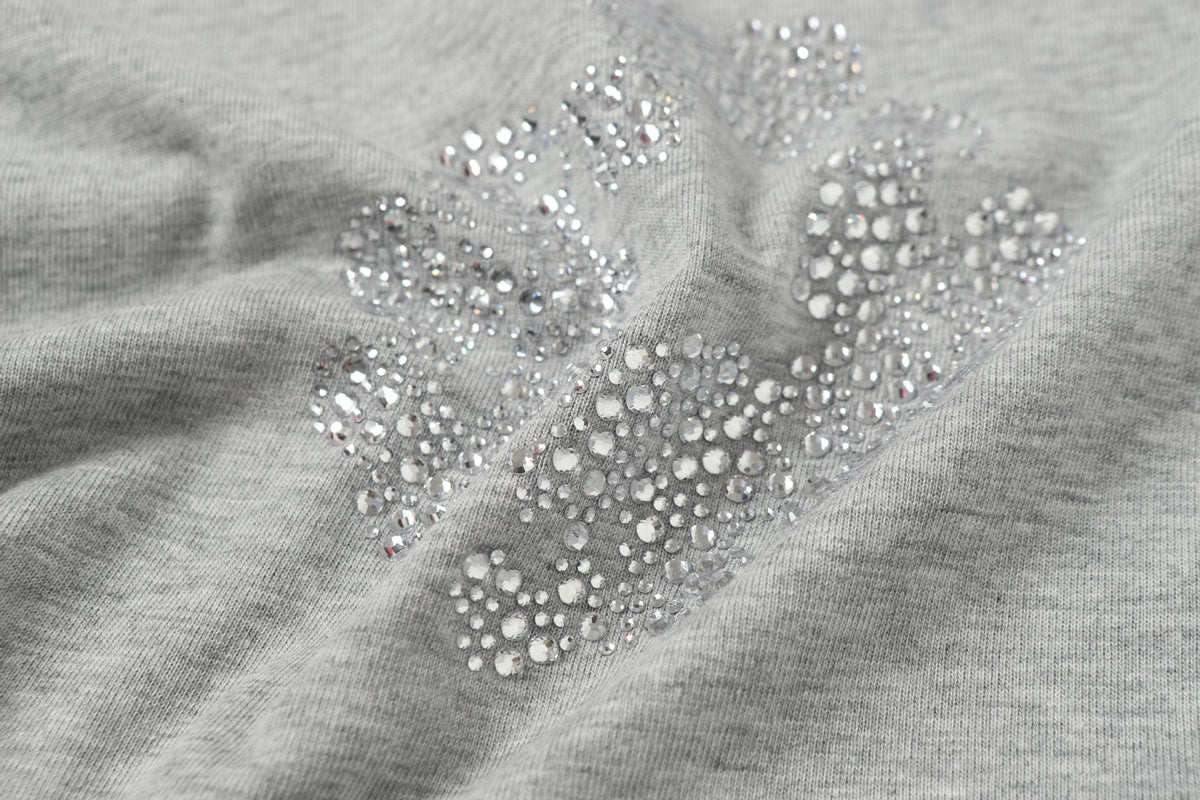 Denim Tears Cashmere Swarovski Cotton Wreath T-Shirts DENIM TEARS