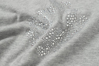 Denim Tears Cashmere Swarovski Cotton Wreath T-Shirts DENIM TEARS