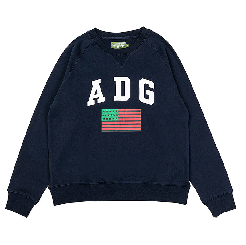 Denim Tears ADG Pan African American Flag Sweatshirt Purple Brand