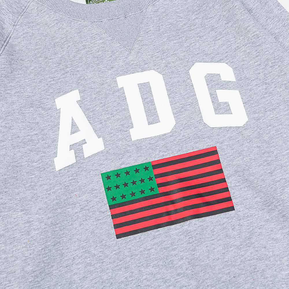 Denim Tears ADG Pan African American Flag Sweatshirt Purple Brand