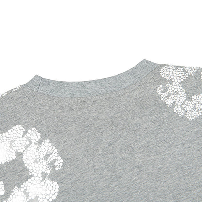 Denim Tears Crystal Patch Cotton logo Design T-Shirts DENIM TEARS