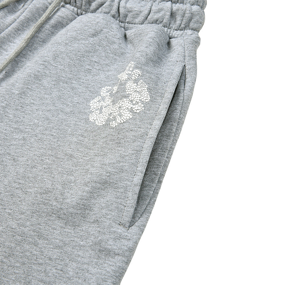 Denim Tears Crystal Patch Cotton logo Design Shorts DENIM TEARS