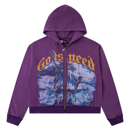 Godspeed Chrome Liberty Zip Hoodies Godspeed
