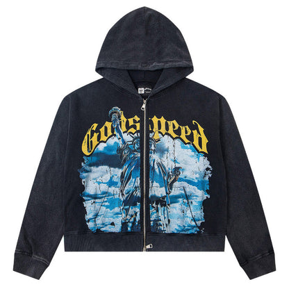 Godspeed Chrome Liberty Zip Hoodies Godspeed