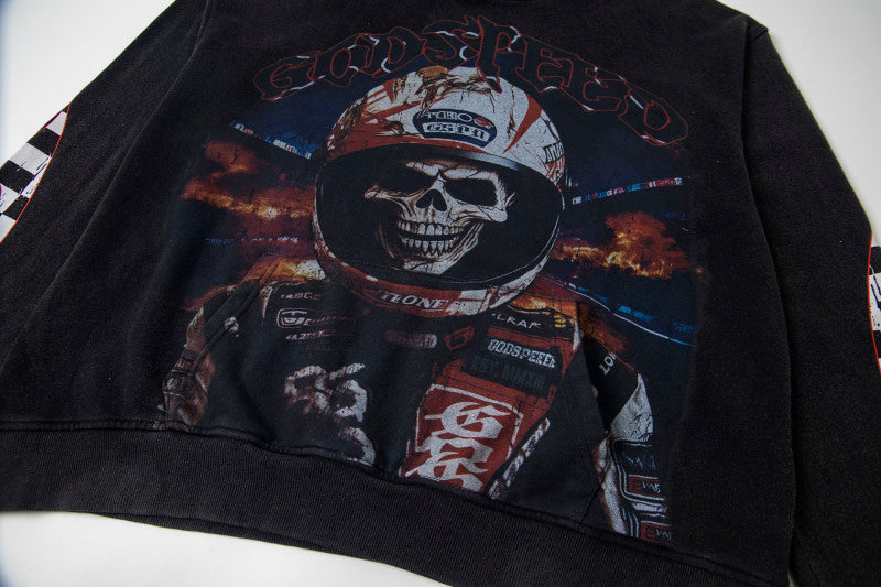 Godspeed Racer Goldie Hoodies Godspeed