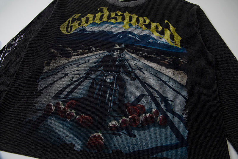 Godspeed Long Lonely Road L/S Thermal Tee Godspeed