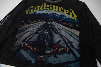 Godspeed Long Lonely Road L/S Thermal Tee Godspeed