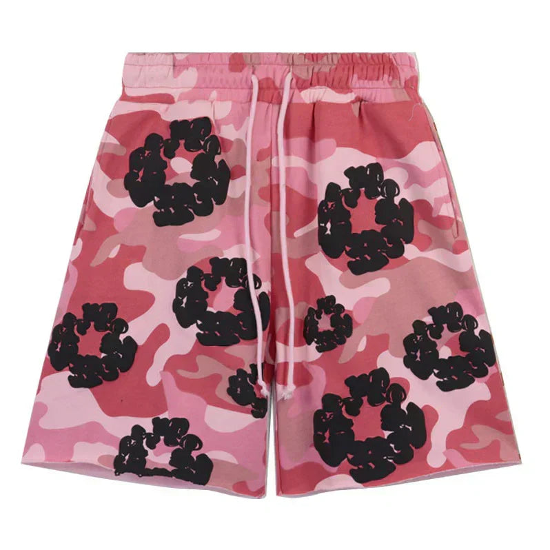 Denim Tears Cotton Wreath Shorts DENIM TEARS