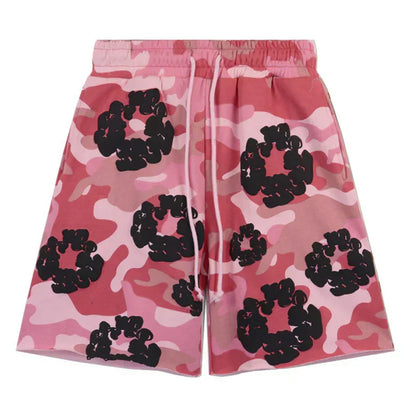 Denim Tears Cotton Wreath Shorts DENIM TEARS