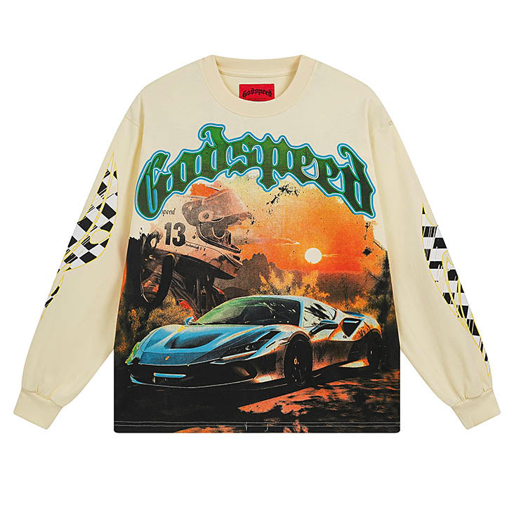 GODSPEED Sunset Drift Layered Long Sleeve T-Shirt Godspeed