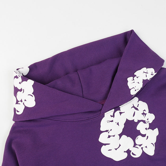 Denim Tears The Cotton Wreath Hoodie Purple DENIM TEARS