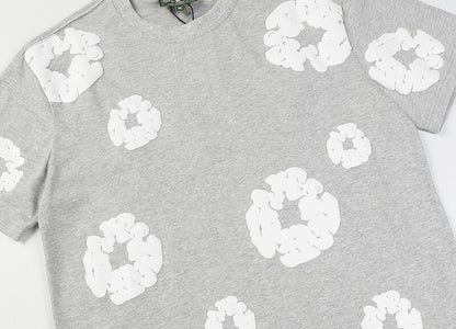 Denim Tears Men's Grey T-shirt DENIM TEARS