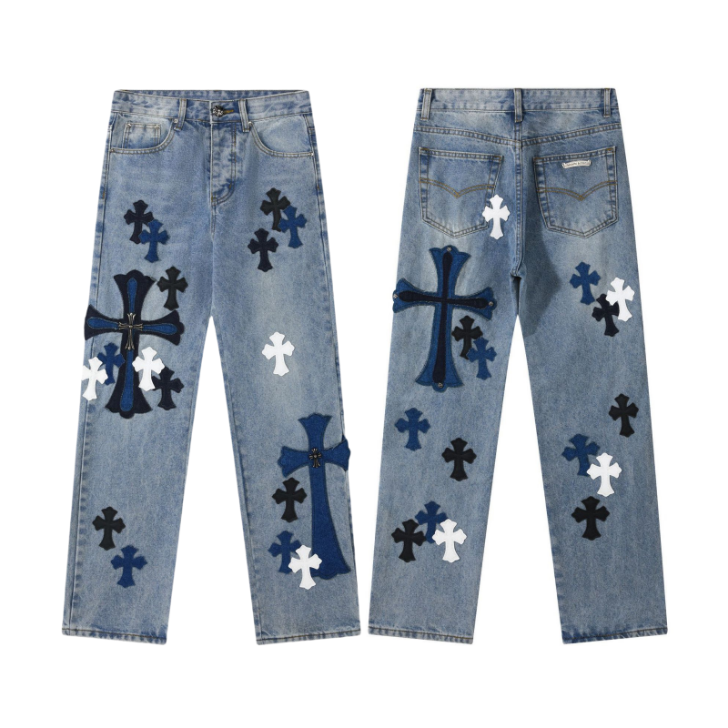 Chrome Hearts New Pants 8012 Chrome Hearts