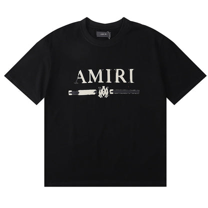 AMIRI Logo-Appliquéd Distressed Cotton-Jersey T-Shirts AMIRI