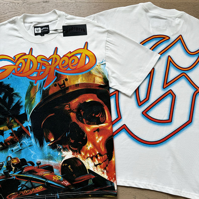 GODSPEED Skeleton Racer T-shirt Godspeed