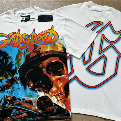 GODSPEED Skeleton Racer T-shirt Godspeed