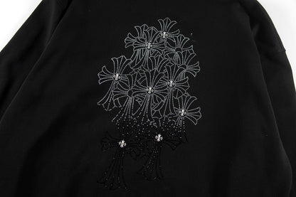 Chrome Hearts New Zip Up Hoodie -TQ02 Chrome Hearts