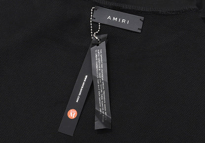 AMIRI Checkered Bones Cotton Hoodies AMIRI