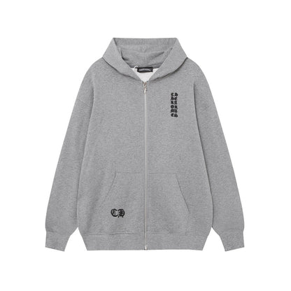 Chrome Hearts New Zip Up Hoodie 9811 Chrome Hearts
