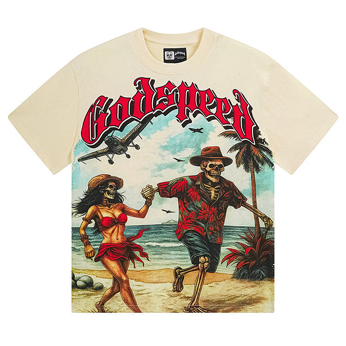 GODSPEED Skull Couple T-shirt Godspeed