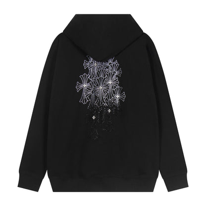 Chrome Hearts New Zip Up Hoodie -TQ02 Chrome Hearts