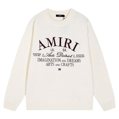 AMlRl Logo Knitted Sweater AMIRI