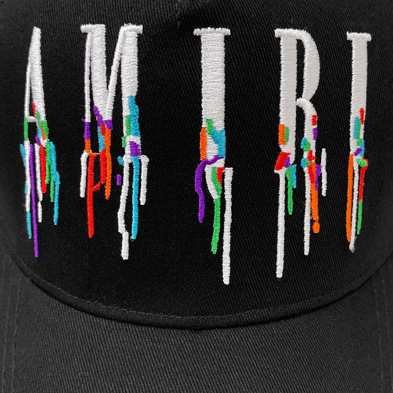 AMIRI color splash paint new color cap sun hat AMIRI