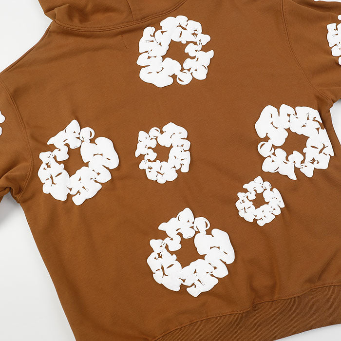 Denim Tears The Cotton Wreath Hoodie Brown DENIM TEARS