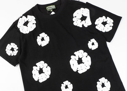 Denim Tears Men's Black T-shirt DENIM TEARS