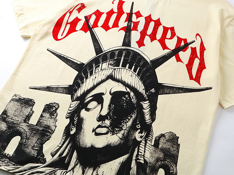 GODSPEED Statue Of Liberty T-shirt Godspeed