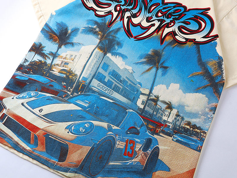 GODSPEED Racing Car T-shirt Godspeed