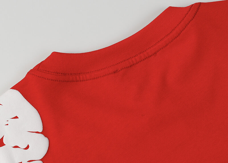 Denim Tears Men's Red T-shirt DENIM TEARS