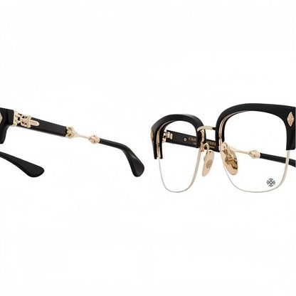 Chrome Hearts Evagilist Diamond BK/SS Glasses CH-Chrome Hearts