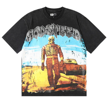 GODSPEED Skeleton Man T-Shirt Godspeed