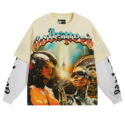 GODSPEED Chosen One Layered Long Sleeve T-Shirt Godspeed
