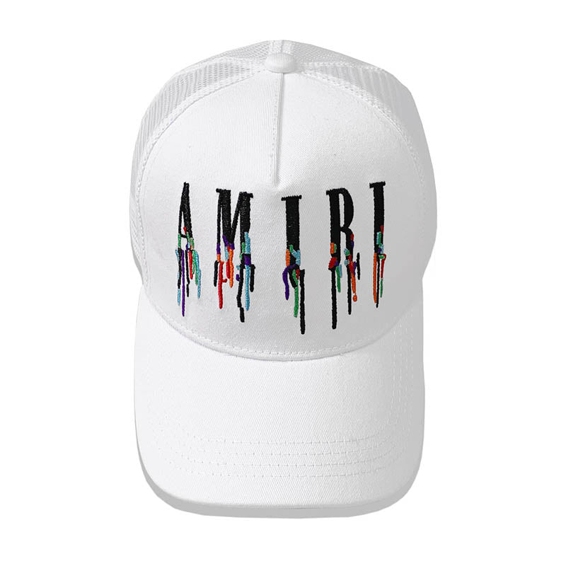 AMIRI color splash paint new color cap sun hat AMIRI