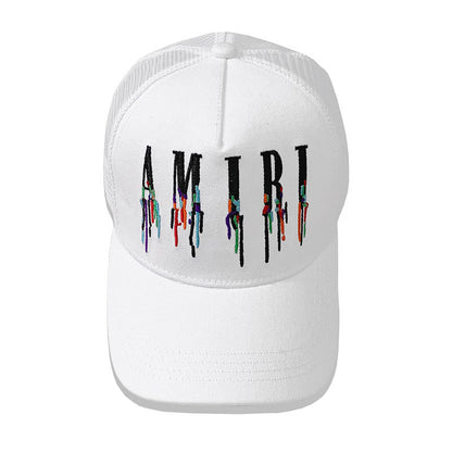 AMIRI color splash paint new color cap sun hat AMIRI