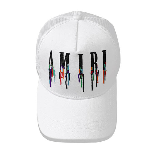 AMIRI color splash paint new color cap sun hat AMIRI