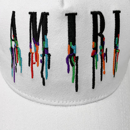 AMIRI color splash paint new color cap sun hat AMIRI