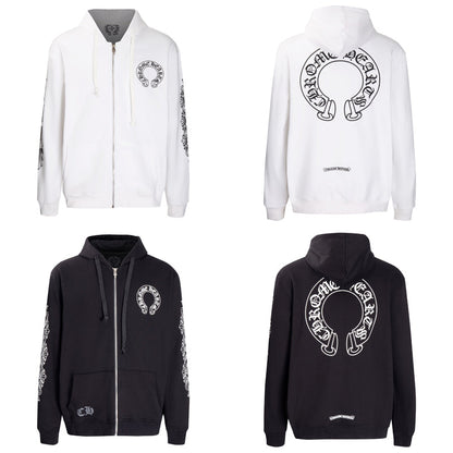 Chrome Hearts New Zip Up Hoodie -5001 Chrome Hearts